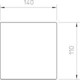 ISSGU140110, PODKŁADKA GUMOWA