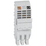 Hx3 Podstawa Wtykowa Doaparatów Moduwołych DX3 1 Moduł Na Biegun 3P 404509 LEGRAND