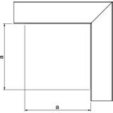 NAROŻE PŁASKIE LKM40X 40 ST.FS