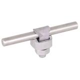 Zacisk KS, 1-częściowy M10, podkładka sprężysta, St/tZn