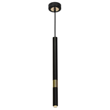 lampa wisząca Monza G9 czarno/złota MLP6333 Milagro