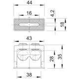 3040/2 LGK, UCHWYTY ISO 6-16 TWORZ.SZ.