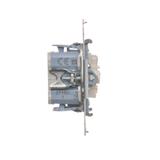 Simon 54 Łącznik schodowy i przycisk zwierny (mechanizm) 10A 250V szybkozłączka SW6P1M KONTAKT