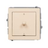 DECO Mechanizm łącznika dwubiegunowego w stylu amerykańskim beżowy