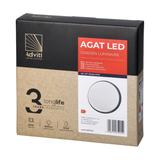 AGAT LED 10W oprawa ogrodowa 800lm IP54 4000K szara AD-OP-6111GLPM4 ORNO