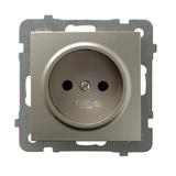 AS Gniazdo pojedyncze - kolor satyna light