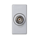 SIMON CONNECT TSC-K102D-8 Płytka K45/2 złącza BNC 22,5x45mm + wkład; aluminium