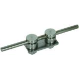 Płytka łącząca przewód HVI z iglicą 10 mm, stal nierdzewna NIRO