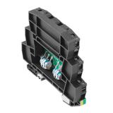 VSSC6 GDT 240VAC/DC20kA Odgromnik (sieci przesyłu danych/technologia MCR), Ochrona przeciwprzepięciowa, MSR, Cyfrowe, Liczba sygnałów: 1, AC/DC, 240 V, 339 V, 12 A, Zacisk /5szt. 1064720000 WEIDMÜLLER