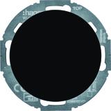 R.classic Ściemniacz obrotowy komfort czarny obc. R/L/C 20-420 W LED 3-100 W Berker 29442045 WL4011BG HAGER