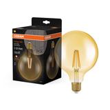 Lampa LED Vintage 1906 CL GLOBE125 Filament szkło przezroczyste GOLD 55 non-dim 6,5W 825 E27