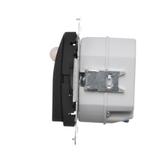 Simon 54 Oprawa oświetleniowa LED z czujnikiem ruchu 14V DC 0.78 W białe neutralne 4000 K czarny