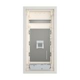 KLV-48UPM-F Rozdzielnica multimedialna podtynkowa płaska 4x12 kl.II IP30 zawiera listwy N/PE 178832 EATON