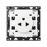Simon 100 Gniazdo standard europejsko-amerykański (mechanizm bez ramki montażowej) 15/16 A 127/250 z