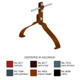 Uchwyt gąsiorowy "WZÓR 34" Z-śruba H=10 cm /LA/