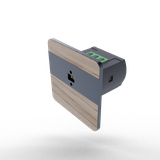 Laserowy czujnik odległości DRL-12 czujnik ruchu jesion-antracyt DRL-12-29 F&F