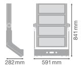 Naświetlacz FLOOD MAX LUM 1200W 757 ASYM 50x110 WAL
