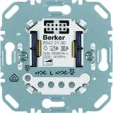 BERKER one.platform Uniwersalny ściemniacz przyciskowy podwójnymechanizm 85422100 HAGER