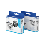 SUFITOWA OPRAWA PUNKTOWA BRILLANTE, SZKŁO, BIAŁY KRYSZTAŁ, KWADRAT