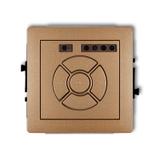 DECO Mechanizm elektronicznego sterownika roletowego (sterowanie lokalne i pilotem, sterowanie stref