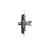 Simon 54 Gniazdo antenowe SAT pojedyncze Do instalacji indywidualnych czarny