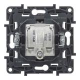 Niloe Step - gniazdo TV-R-SAT zakończeniowe, 10 dB- kolor aluminium, Legrand