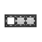 Simon 54 Touch Panel dotykowy S54 Touch 3 moduły 2 pola dotykowe pionowe + 1 pola dotykowe + 1 otwór na osprzęt S54 burzowa chmura DSTR3310/72 KONTAKT