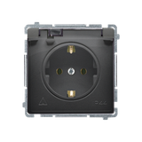 Simon BASIC WMBW-73111x-Y011 Gniazdo wtyczkowe Schuko do wersji IP44 (moduł) 16A, 250V~, zaciski śru BMGSZ1B.01/49A KONTAKT