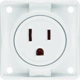 BERKER Integro Gniazdo z uziemieniem standard USA/KANADA NEMA 5-15R biały mat 862632502 HAGER