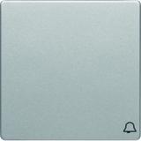 BERKER Q.x Klawisz z nadrukowany symbol dzwonek do łącznika 1-klawiszowego aluminium aksamit lakiero