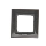 Simon 54 Premium Ramka 1-krotna PREMIUM do puszek karton-gips IP20 / IP44 brąz mat DRK1/46 KONTAKT