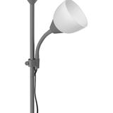 Lampa stojąca podłogowa URLAR 175 cm max 25W E27 max 25W E14 szara LS-2/G ORNO