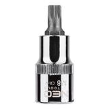 Końcówka Spline na nasadce 1/2", M8 x 55 mm