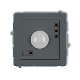 DECO Mechanizm elektronicznego czujnika ruchu grafitowy mat