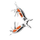 Narzędzie wielofunkcyjne mini, z LED, zestaw 10 elementów