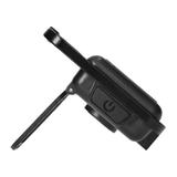 Mocna MINI latarka LED kieszonkowa + brelok magnes otwieracz uchwyt nóżka