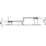 OKA-W2006050R, KANAŁ POKRYTY JASTRYCHEM