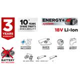 Urządzenie wielofunkcyjne akumulatorowe Energy+ 18V, Li-Ion, bez akumulatora