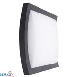 OPRAWA ELEWACYJNA VALANT 20W 3000K 1400LM IP65 243X243X73MM PLAFON GRAFIT