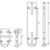 Element mocujący licznik kpl. EML 10.30 OPATÓWEK