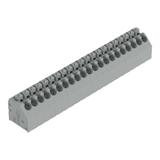 listwa zaciskowa do pł. drukowanych 21-bieg. szara raster 3,5 mm /15szt./ WAGO