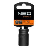 Nasadka udarowa 1/2", 16 x 38mm, Cr-Mo