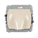 TREND Mechanizm wypustu kablowego beżowy