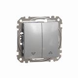 Sedna Design & Elements Łącznik żaluzjowy srebrne aluminium SDD113104 Schneider