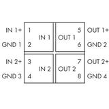 JUMPFLEX przetwornik separacyjny pasywny