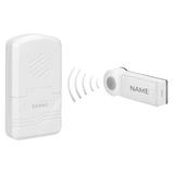 Dzwonek bezprzewodowy DISCO DC bateryjny learning system 1 dźwięk 80m OR-DB-KH-122 ORNO