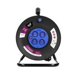 Przedłużacz bębnowy 4 gniazda kabel PVC H05VV-F 3x1.5mm2 długość - 30m Termik Przesłony to OR-AE-131