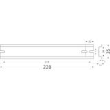 wspornik TH35 WTH14 33.228 OPATÓWEK