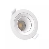 FIALE CORE DEEP GU10 OCZKO GU10 IP20 FI86X34MM BIAŁY OKRĄGŁA RUCHOMA