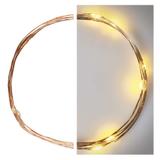 Lampki choinkowe łezki 10 LED 0,9m 2xAA ciepła biel IP20 timer D3AW06 EMOS